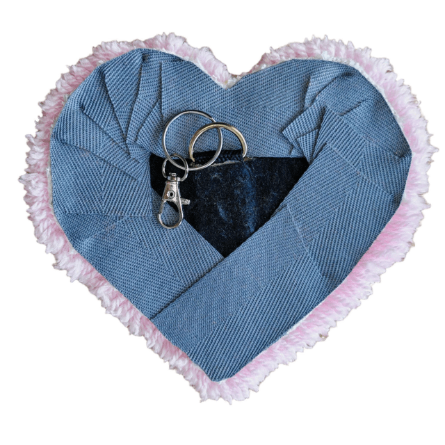 Heart Backpack Charm Rug