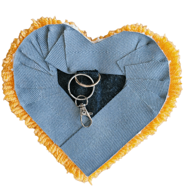 Heart Backpack Charm Rug