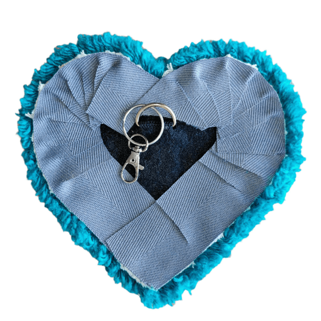 Heart Backpack Charm Rug