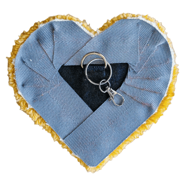 Heart Backpack Charm Rug
