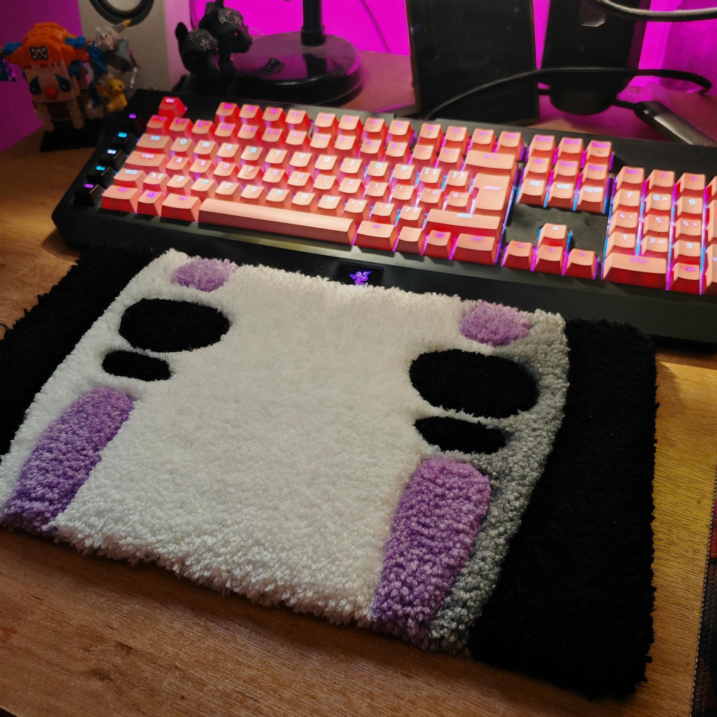 Studio Ghibli No Face Keyboard Rug