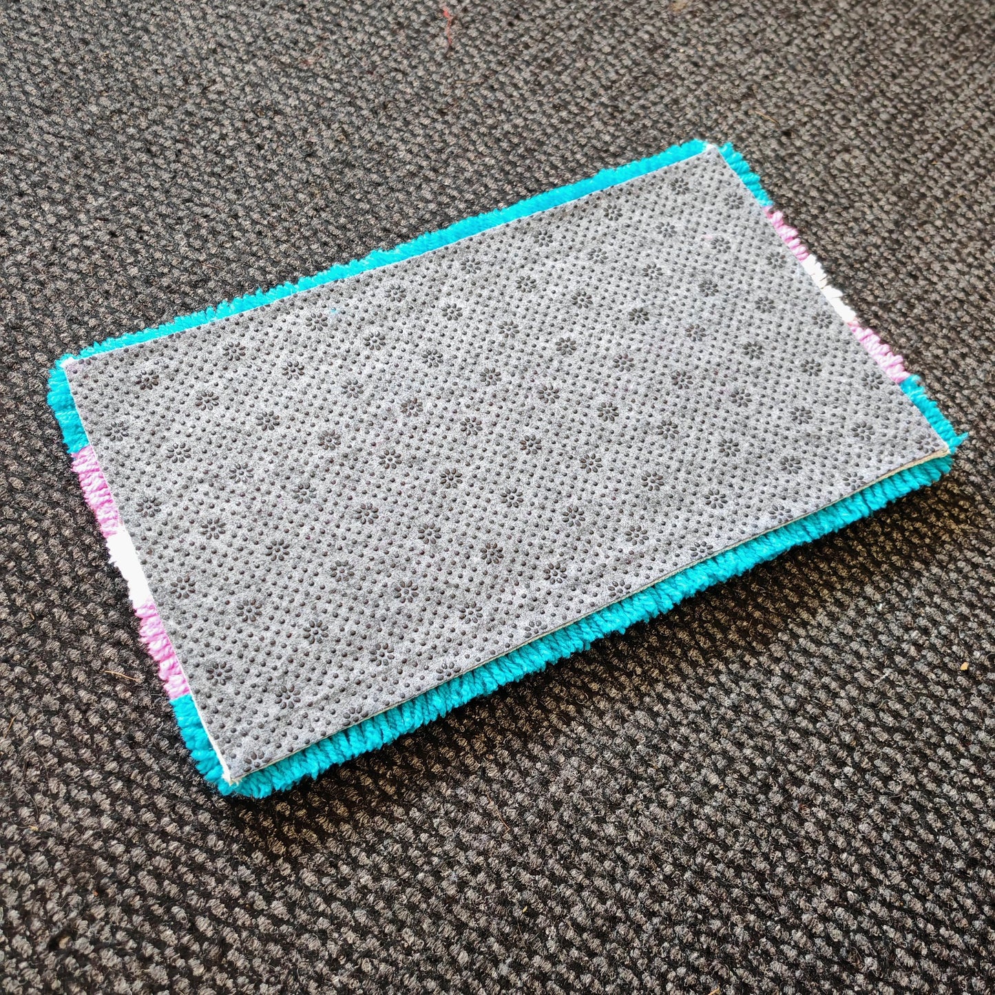 Bright Trans Pride Flag Keyboard Rug